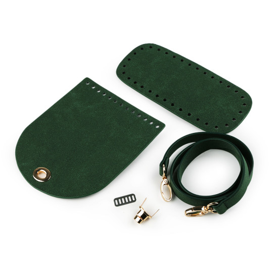 Handbag making kit from eco-leather - Mustard (1 Set) Handbag making kit from eco-leather - Mustard (1 Set)