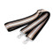 Állítható textil táskafül / heveder karabinnel szélessége 5 cm - Fekete (3 Darabok)