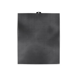 Kanwa plastikowa 26x33,5 cm - Czarny (1 Sztuka)