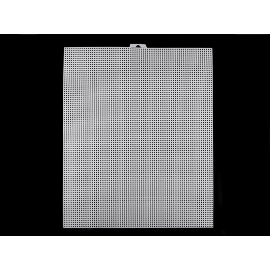 Kanwa plastikowa 26x33,5 cm - Czarny (1 Sztuka)