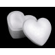 Boîte cœur en polystyrène pour création diy, 12,5 x 15 cm - Blanc (1 Pièce) Boîte cœur en polystyrène pour création diy, 12,5 x 15 cm - Blanc (1 Pièce)
