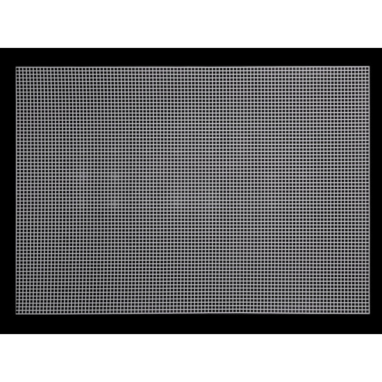 Kanwa plastikowa / technika tapiko 42x60 cm - Czarny (1 Sztuka) Kanwa plastikowa / technika tapiko 42x60 cm - Czarny (1 Sztuka)