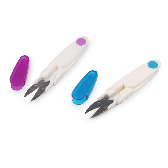 Ciseaux coupe-fil, longueur 11 cm - Bleu (1 Pièce) Ciseaux coupe-fil, longueur 11 cm - Bleu (1 Pièce)
