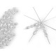 Kit for making christmas stars from wax beads 2 pcs - As pictured (3 Sets) Kit for making christmas stars from wax beads 2 pcs - As pictured (3 Sets)