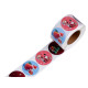 Autocolante din hârtie de crăciun ø38 mm - Mix (1 Rolă) Autocolante din hârtie de crăciun ø38 mm - Mix (1 Rolă)
