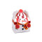 Boîte cadeau de noël - renne, père noël, bonhomme de neige - Blanc (1 Pièce)