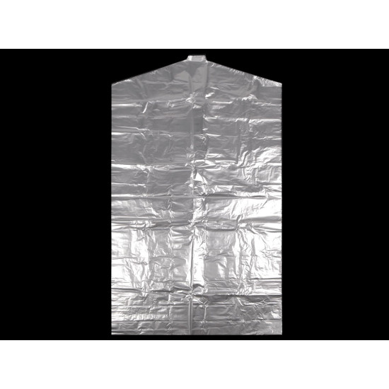 Plastic garment bags 70x120 cm - Transparent (20 Pieces)