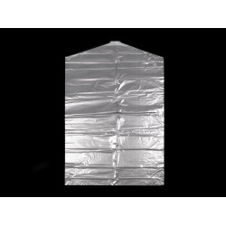 Plastic garment bags 70x100 cm - Transparent (100 Pieces)