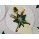Christmas cutlery holder star - Red (12 Pieces) Christmas cutlery holder star - Red (12 Pieces)