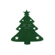 Christmas cutlery holder angel, tree - Red (4 Pieces) Christmas cutlery holder angel, tree - Red (4 Pieces)