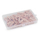 Wooden pegs with a nail 7x35 mm in a box - Natural light (5 Boxes) Wooden pegs with a nail 7x35 mm in a box - Natural light (5 Boxes)