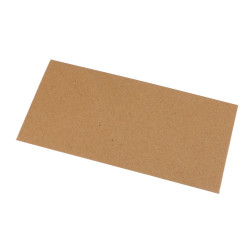 Paper envelope 11x22 cm - Natural brown (50 Pieces)