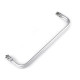 Metal rectangle lock frame for diy purse making - Nickel (5 Pieces) Metal rectangle lock frame for diy purse making - Nickel (5 Pieces)
