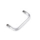 Metal rectangle lock frame for diy purse making - Nickel (5 Pieces) Metal rectangle lock frame for diy purse making - Nickel (5 Pieces)