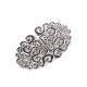 Buckle / decorative fastening + screws 5.5x9 cm - Nickel (4 Sets) Buckle / decorative fastening + screws 5.5x9 cm - Nickel (4 Sets)