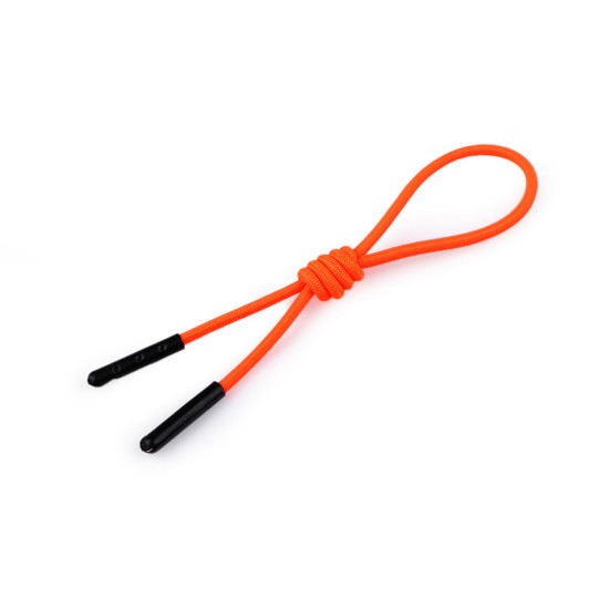 Elastic zip loop puller - Orange (300 Pieces)