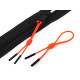 Elastic zip loop puller - Orange (300 Pieces)