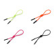 Elastic zip loop puller - Orange (300 Pieces)