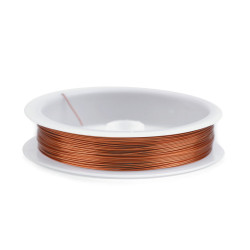 Drut ø0,4 mm - Miedziany (1 Sztuka)