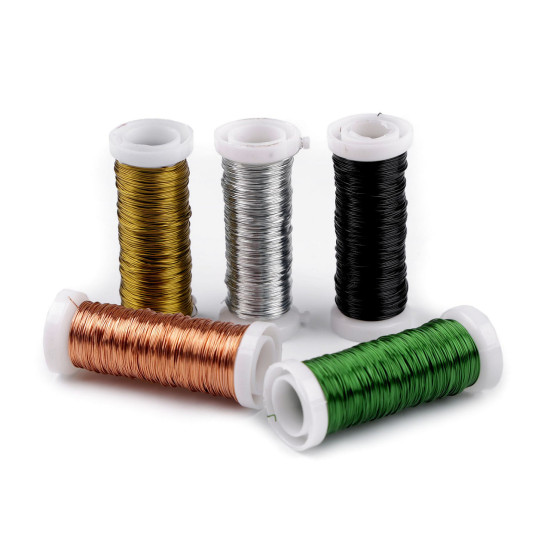 Drut ø0,3 mm - Srebrny (20 Sztuki) Drut ø0,3 mm - Srebrny (20 Sztuki)