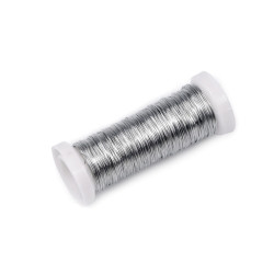 Drut ø0,3 mm - Srebrny (1 Sztuka)