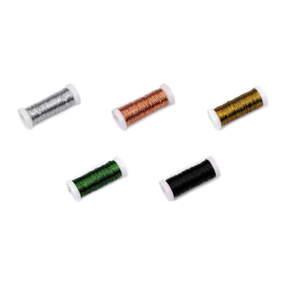 Drut ø0,3 mm - Srebrny (20 Sztuki) Drut ø0,3 mm - Srebrny (20 Sztuki)