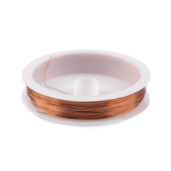 Drut ø0,3 mm - Miedziany (1 Sztuka)