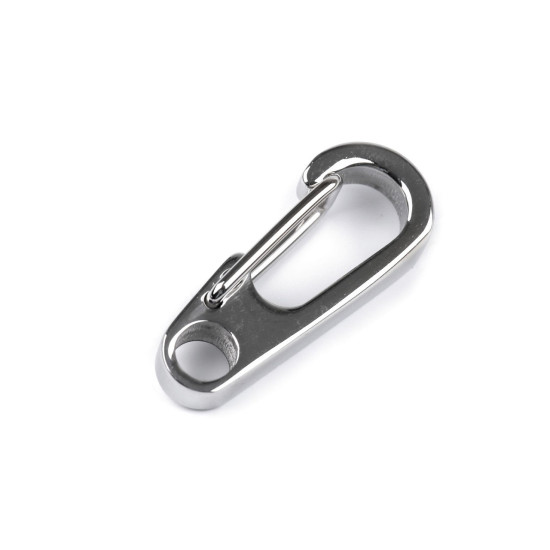 Karabiner aus edelstahl, durchzug 3; 4 mm - Platine (1 Stück) Karabiner aus edelstahl, durchzug 3; 4 mm - Platine (1 Stück)