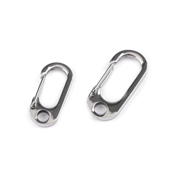 Carabină din oțel inoxidabil 6 mm - Platinum (10 Bucăți)