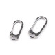 Carabină din oțel inoxidabil 6 mm - Platinum (10 Bucăți)