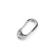 Carabină din oțel inoxidabil 6 mm - Platinum (10 Bucăți)