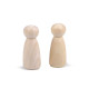 Wooden peg doll bodies for diy arts and crafts 22x53 mm - Natural light (10 Pieces) Wooden peg doll bodies for diy arts and crafts 22x53 mm - Natural light (10 Pieces)