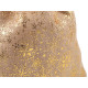 Sac cadeau de noël métallisé flocons de neige, 26 x 34 cm, jute - Ecru natural (1 Pièce) Sac cadeau de noël métallisé flocons de neige, 26 x 34 cm, jute - Ecru natural (1 Pièce)