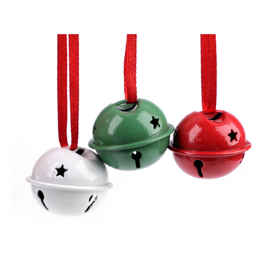 Jingle bells ø30 mm - Mix (6 Pieces)