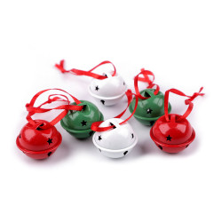 Jingle bells ø30 mm - Mix (6 Pieces)