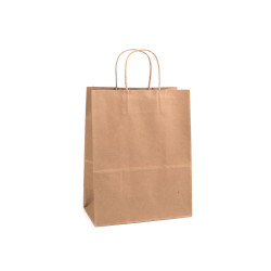 Borsa regalo - Marrone naturale (12 Pezzi)