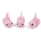 A pom-pom bunny for further creation - Grey (10 Pieces) A pom-pom bunny for further creation - Grey (10 Pieces)