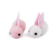 A pom-pom bunny for further creation - Grey (10 Pieces) A pom-pom bunny for further creation - Grey (10 Pieces)