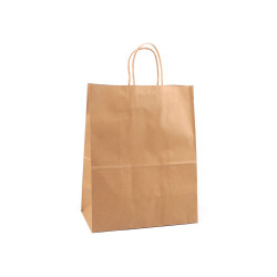 Borsa regalo - Marrone naturale (12 Pezzi)