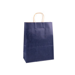 Borsa regalo - Blu scuro (12 Pezzi)