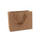 Gift bag 23x17.5 cm - Natural brown (12 Pieces)