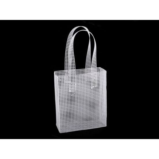 Kanwa plastikowa baza do torebki - White (1 Sztuka) Kanwa plastikowa baza do torebki - White (1 Sztuka)
