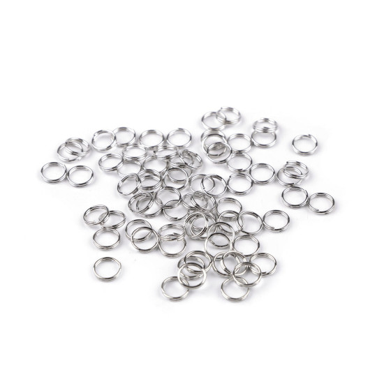 Ogniwko łączące podwójne ø8 mm - Czarny nikiel (20 Gramy) Ogniwko łączące podwójne ø8 mm - Czarny nikiel (20 Gramy)