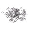 Double split ring ø8 mm - Black nickel (20 Grams)