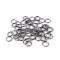 Double split ring ø10 mm - Black nickel (20 Grams)