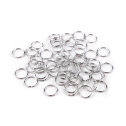 Ogniwko łączące podwójne ø12 mm - Platyna (20 Gramy)