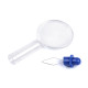 Nawlekacz do nici z mini lupą - Transparent (1 Sztuka) Nawlekacz do nici z mini lupą - Transparent (1 Sztuka)