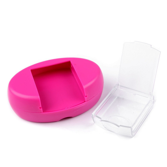 Box for pins, needles / magnetic holder - Pink (4 Pieces)