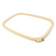 Cadre de broderie en plastique - Crème (1 Pièce) Cadre de broderie en plastique - Crème (1 Pièce)