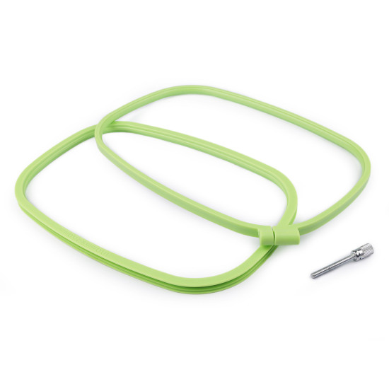 Cadre de broderie en plastique - Vert pastel lumineux (4 Pièces) Cadre de broderie en plastique - Vert pastel lumineux (4 Pièces)